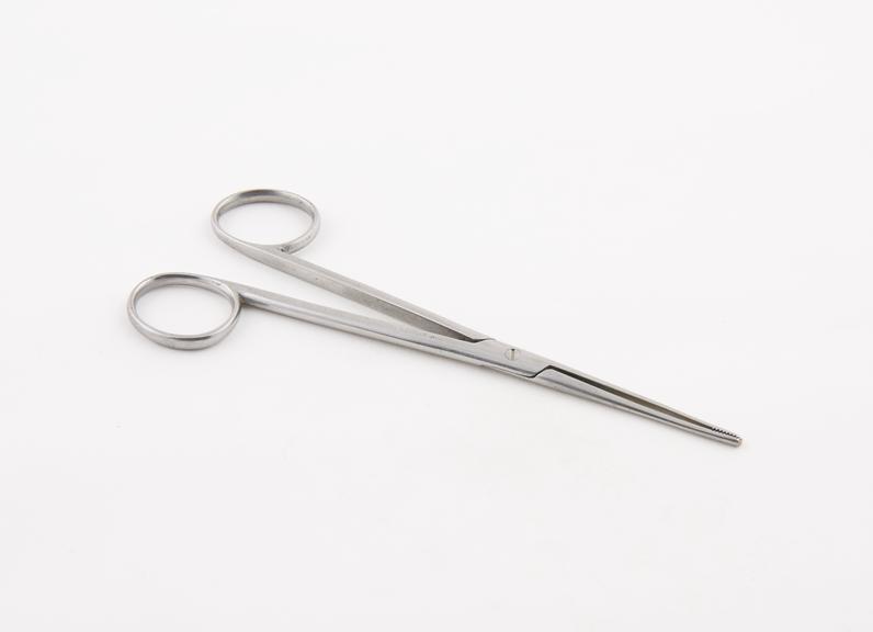 Lister's sinus forceps, stainless steel, British(?), 1925-1965