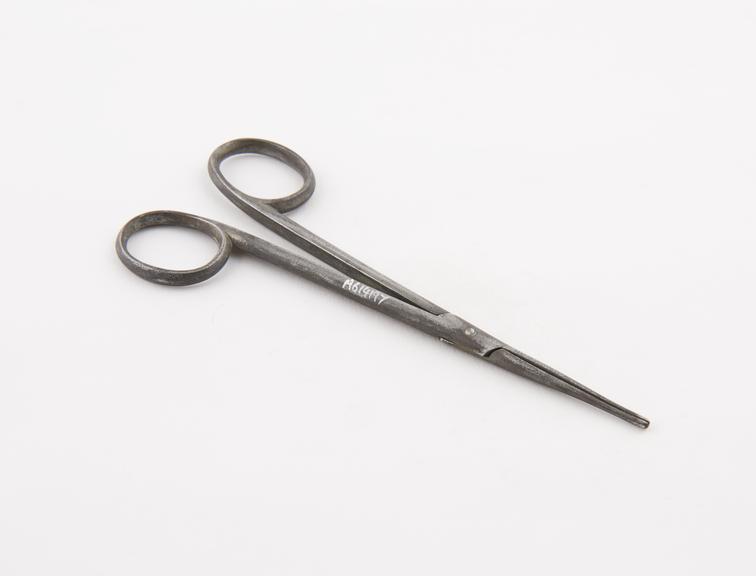 Lister's sinus forceps, steel, probably British