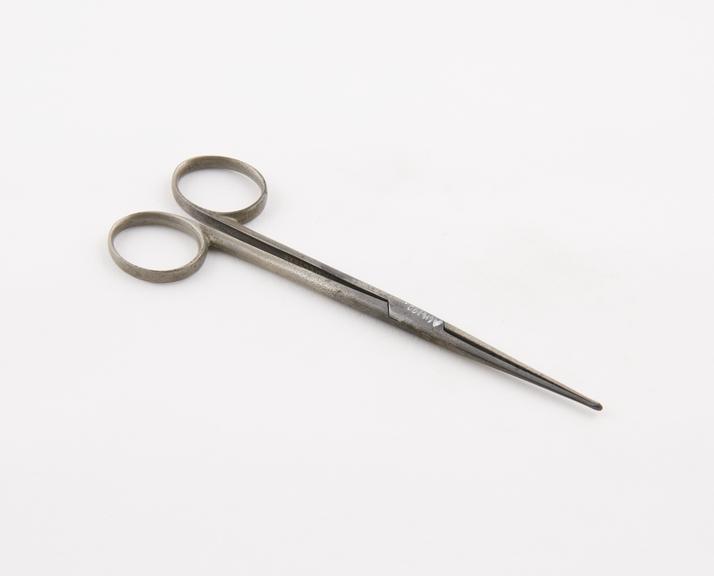 Lister's sinus forceps, steel, by Mayer and Meltzer of London