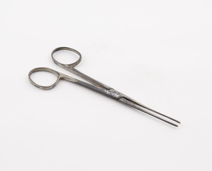 Lister's sinus forceps, steel, probably British