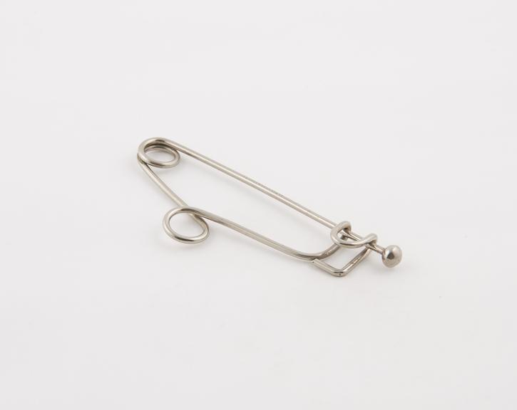 Mayo's safety pin for keeping artery forceps etc