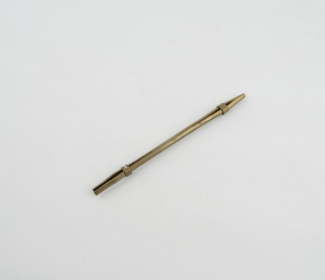 Caustic applicator, brass, 1750-1900