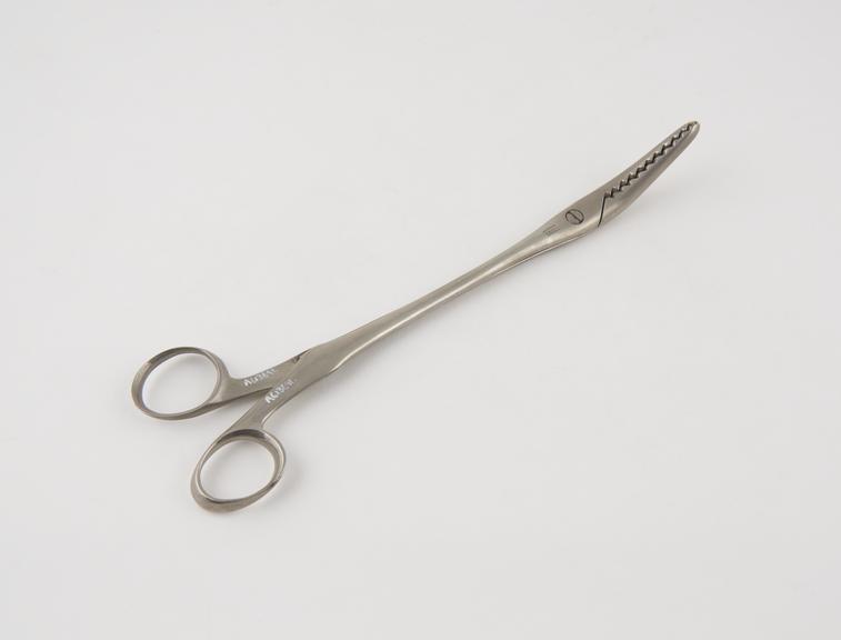 Spencer Wells compression forceps, steel, nickel-plated