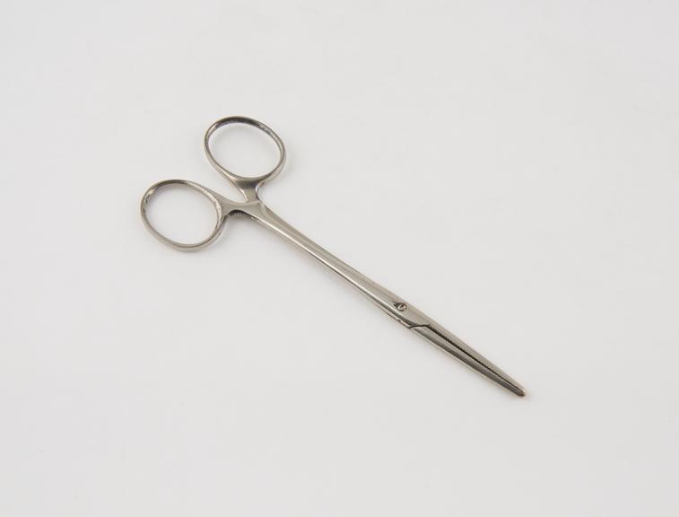 Spencer Wells artery forceps, screw-joint, steel, nickel-plated