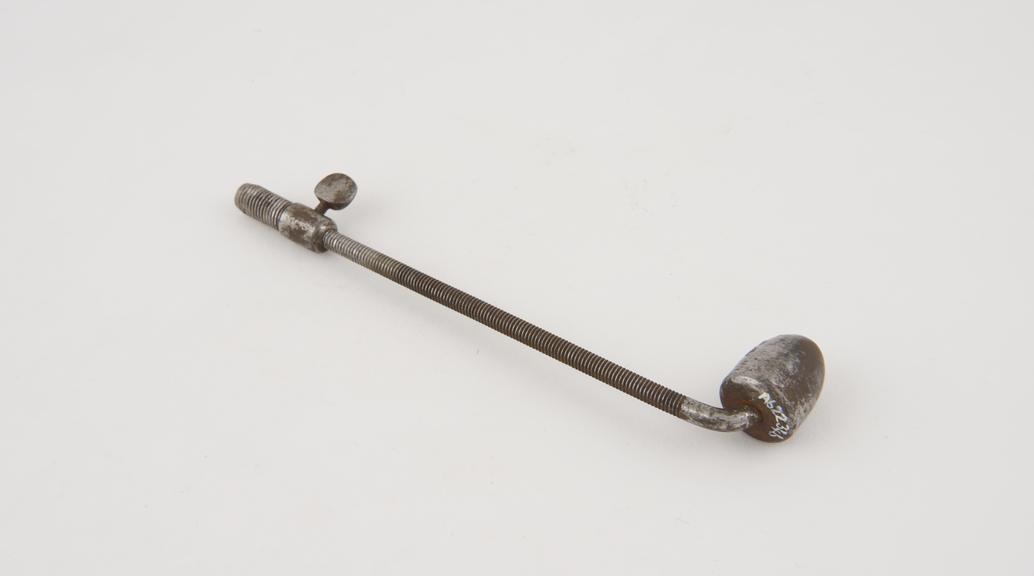 Cautery, 19th century, steel, without handle