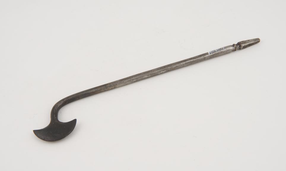 Cautery, steel, incomplete, probably 18th to 19th century