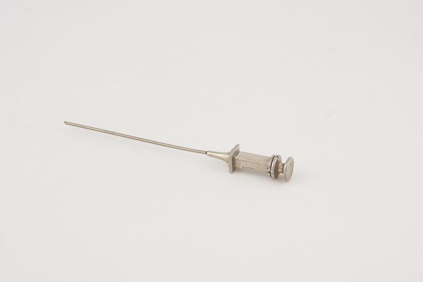 Exploring trocar, steel, and nickel plated cannula