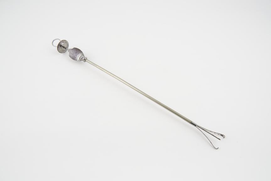 Foreign body extractor, urethral, Leroy d' Etoilles', French, c