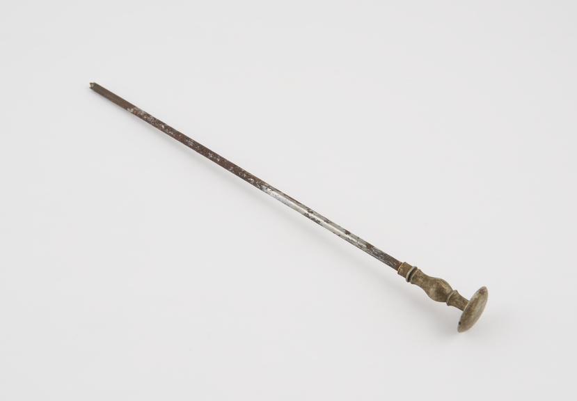 Bullet extractor, part only, steel, 1750-1850