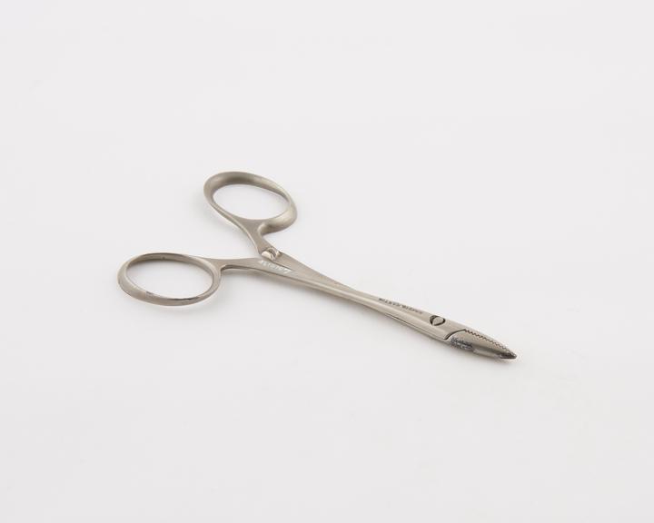 Spencer Wells artery forceps, take-off joint, plated steel