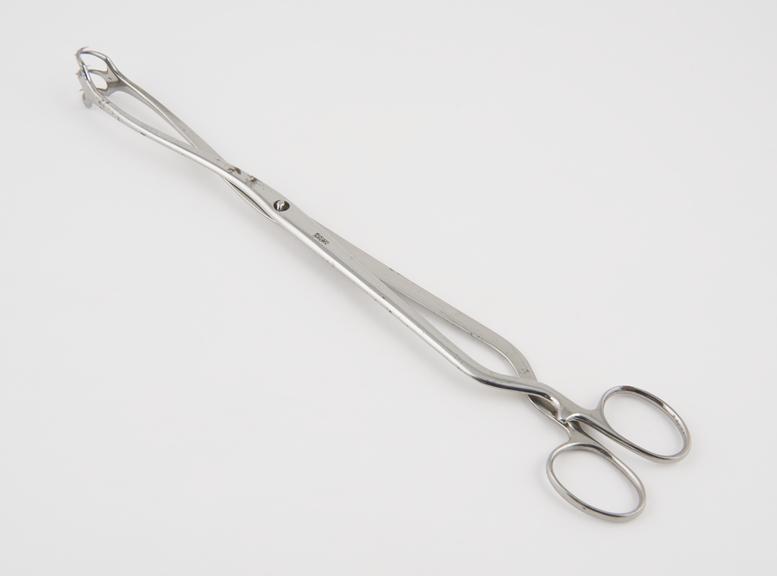 Vulsellum forceps, take-off joint, steel, plated