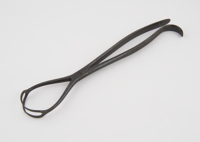 Vulsellum forceps, steel, mid-19th century