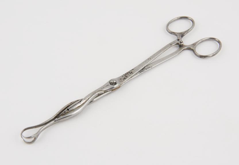 Vulsellum forceps, steel, combined, by Charriere of Paris