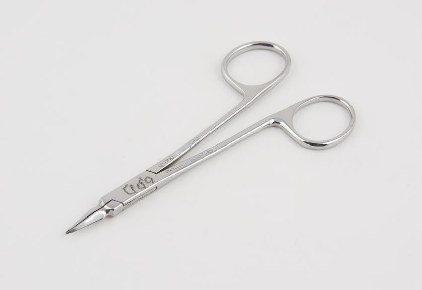 Splinter forceps, stainless steel, by Down of London, c.1930