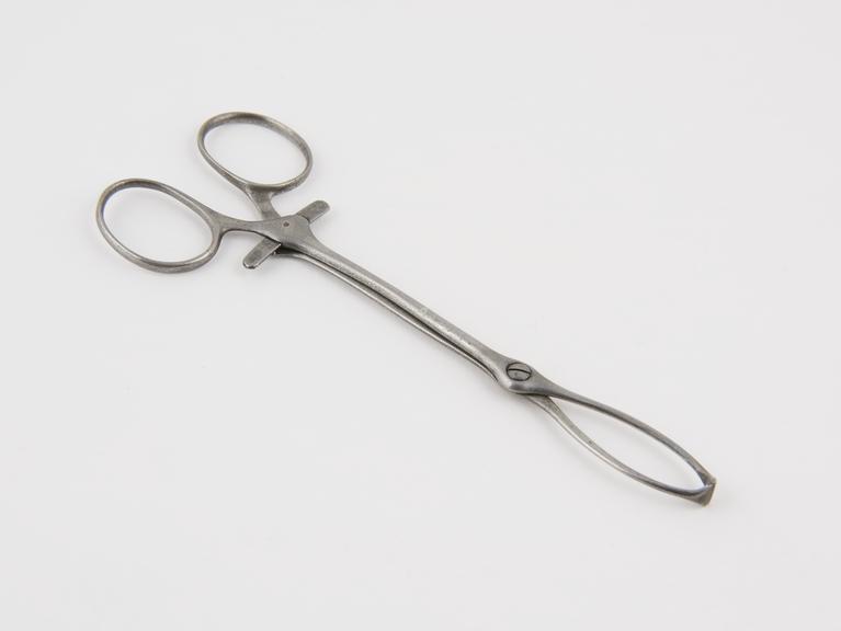 Forceps, steel, 19th century