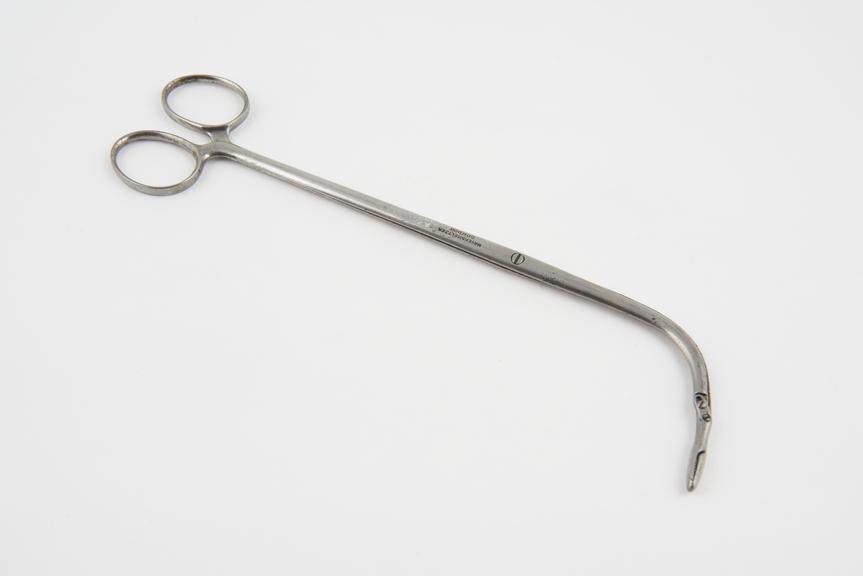 Laryngeal forceps, possibly Durham's by Mayer and Meltzer