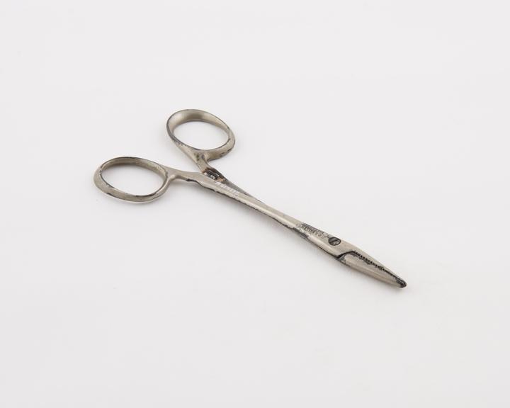 Spencer Wells artery forceps, screw-joint, plated steel, by C.S