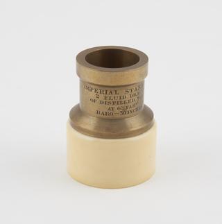 Two fluid drachm measure