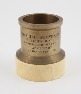 Three fluid ounce measure