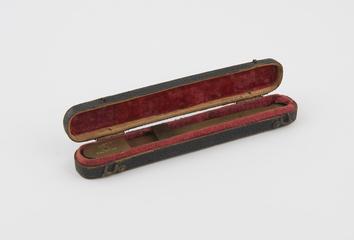 Lane's coin balance in sharkskin case