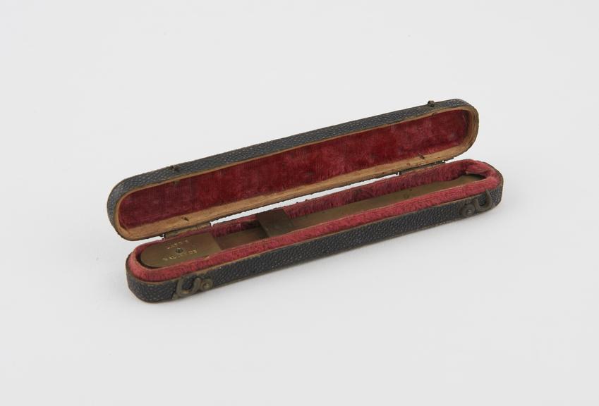 Lane's Balance' for coins (c.1790), in sharkskin case