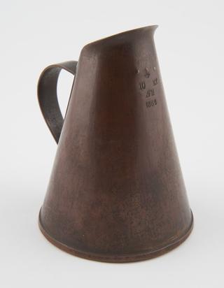 Swedish capacity measure, copper