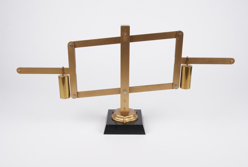 Skeleton model of weighing mechanism:- Principle of Static