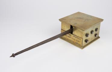 Model of a weighbridge