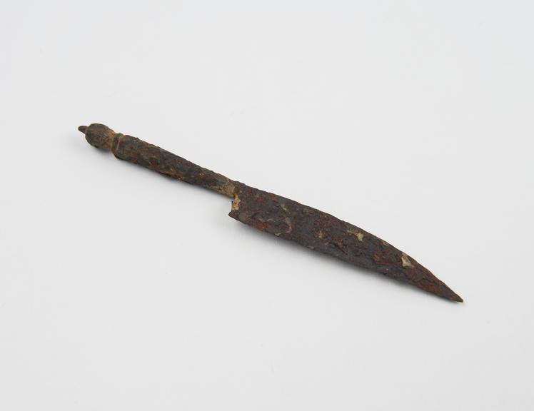 Knife, iron, Roman, from Scalzi collection