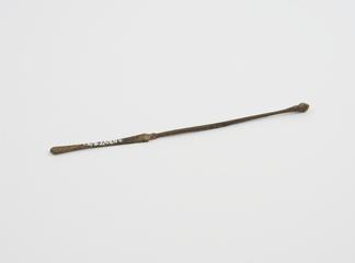 Combined spatula and olive ended probe