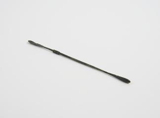 Combined scoop and olive-ended probe