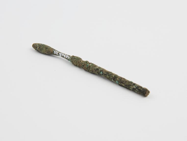 Bronze olive-ended probe, incomplete
