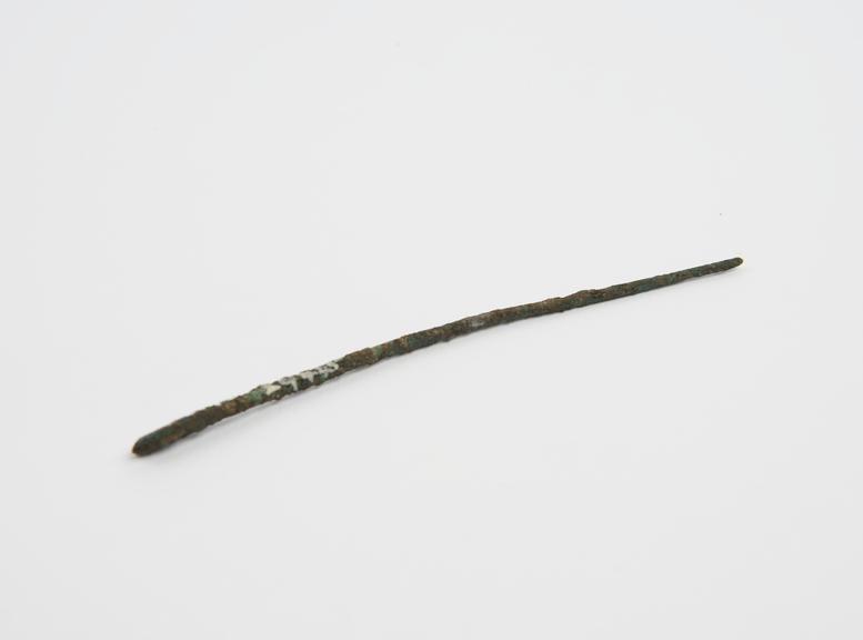 Bronze needle, Roman, found in the Tiber