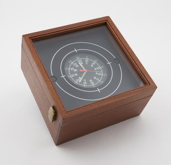 Quartz crystal controlled marine chronometer made by Patek