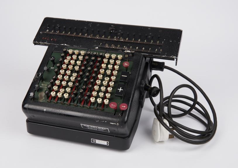 Madas model XXL electric calculating machine by H.W