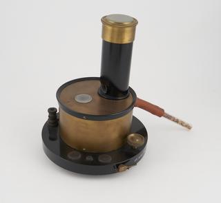 Spare for Galitzin three-component galvanometric seismograph