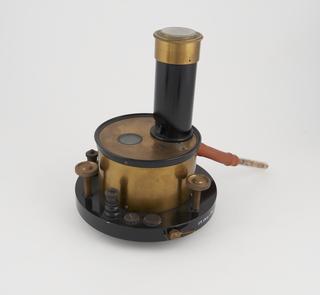 Spare for Galitzin three-component galvanometric seismograph