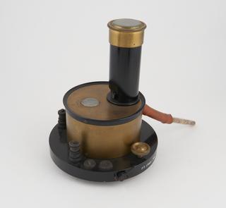 Spare for Galitzin three-component galvanometric seismograph