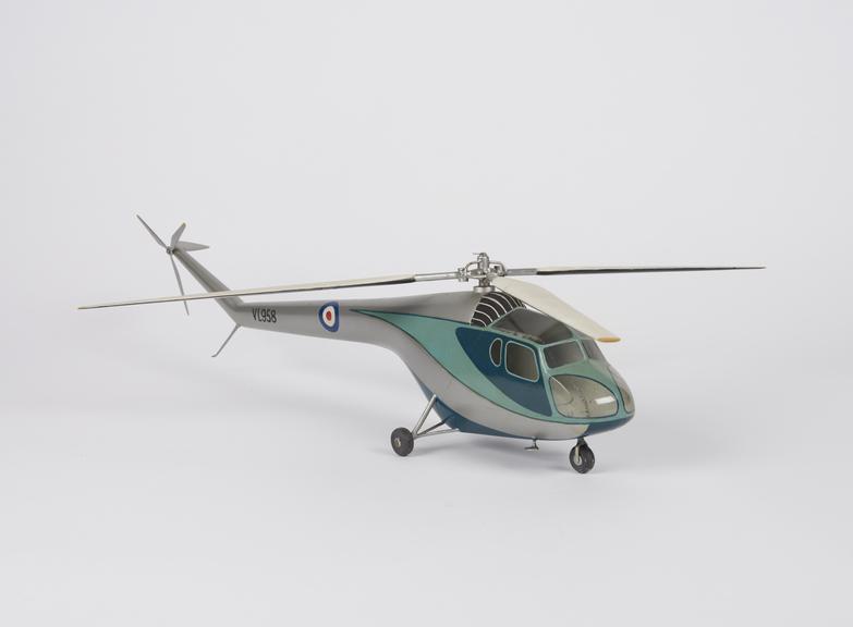 Model of Bristol' 171 Mk.II Helicopter, scale 1:24'