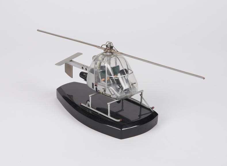 Model of Fairey Ultra-Light Helicopter, scale 1:24