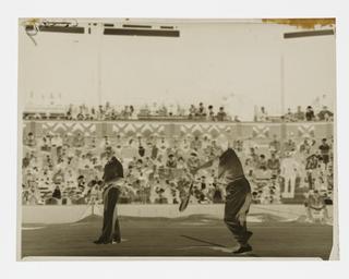 Fred Perry at Wimbledon
