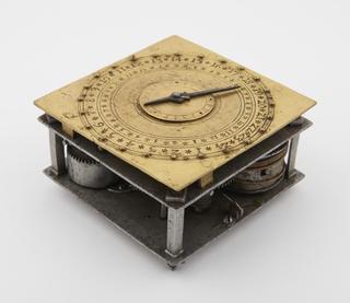 Square table alarm clock