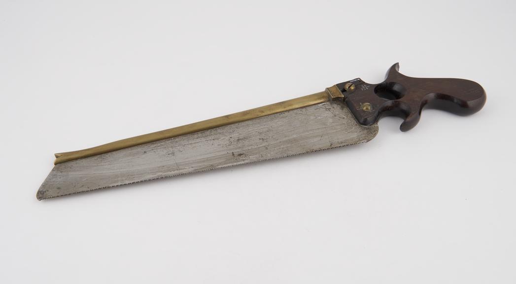 Amputation saw with wooden handle, 18th or 19th century