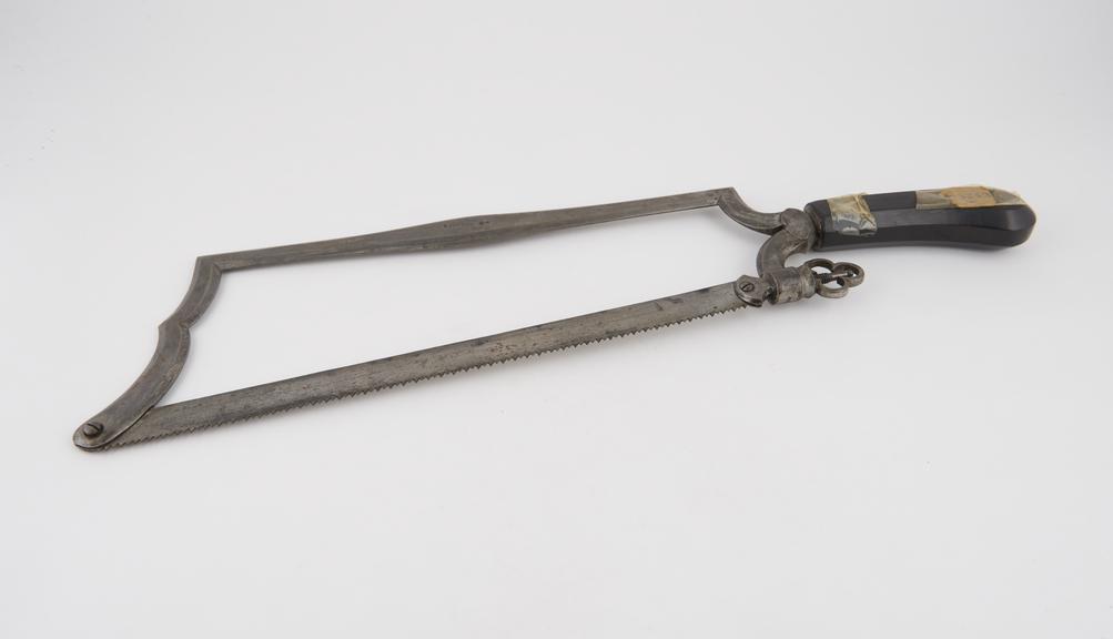 Amputation saw, by Lesueur, French, 18th century