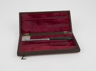 Small rectangular skull saw by Machin