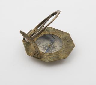 Equinoctial Sundial in Brass and Silver
