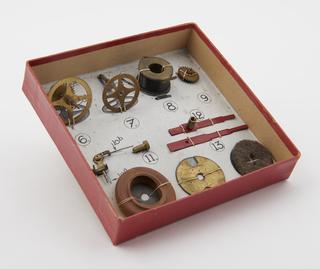 Parts number 6 to 15 for EXA electric clock kit