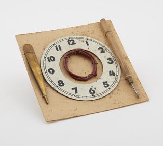 Clockface and tools for EXA electric clock kit