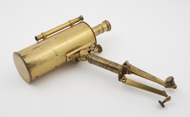 Brass Gregorian reflecting telescope of 3-inch aperture by John Cuthbert