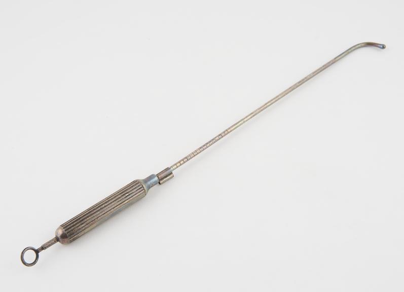 Thompson's combined catheter and sound for lithotomy